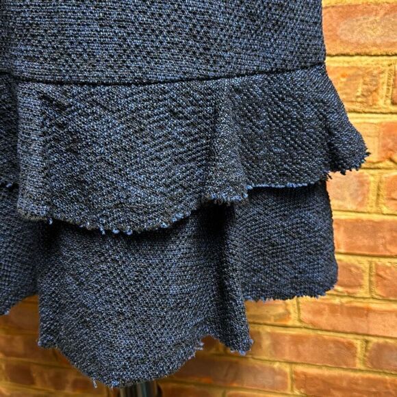 Rebecca Taylor Navy Sleeveless A-Line Dress Size 8 - Picture 5 of 9